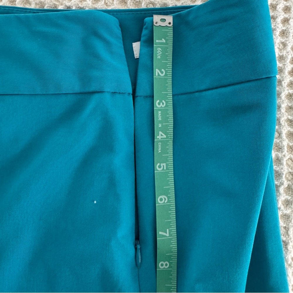 Liz Claiborne | Women’s Teal Pencil Skirt (Size 10) - Picture 4 of 6
